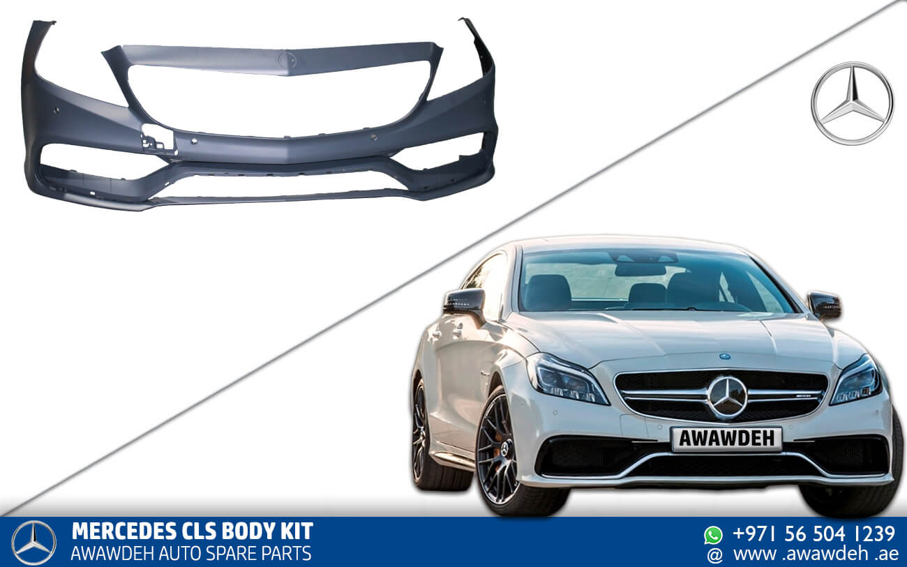 mercedes cls front bumper